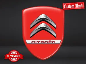 Citroen Logos Empresa Auto Resistentes Alta Calidad Profesional